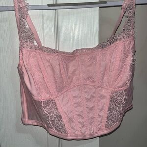 Victoria's Secret Pink Lace Corset